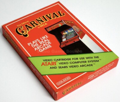 ATARI 2600 GAME CARTRIDGE: ### CARNIVAL ### NTSC SEGA *ORIGINAL VERSIEGELT!