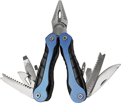 AccuSharp ParaForce Multi-Tool  Blue Aluminum Handle Stainless Tools Incluided
