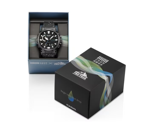 Pre-owned Casio Pro Trek Prw-61nj-1jr Climber Line Jnature Conservation Association Collab