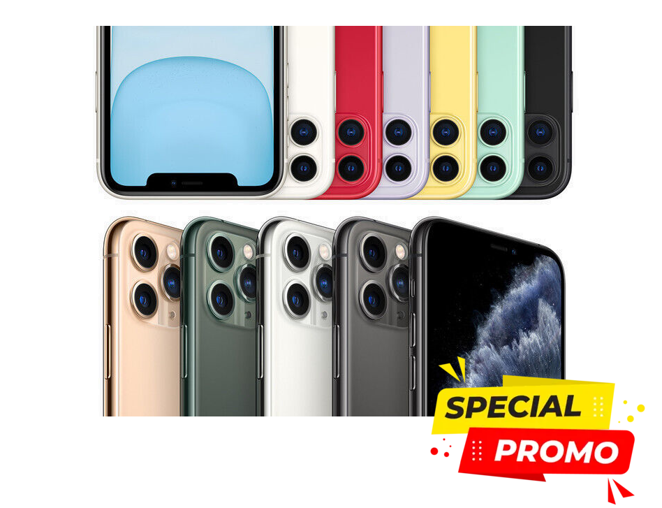 Apple iPhone 11 | 11 Pro | 11 Pro Max 64GB 128GB 256GB 512G - LOCKED - EXCELLENT Apple iPhone 11 | 11 Pro | 11 Pro Max 64GB 128GB 256GB 512G - LOCKED - EXCELLENT