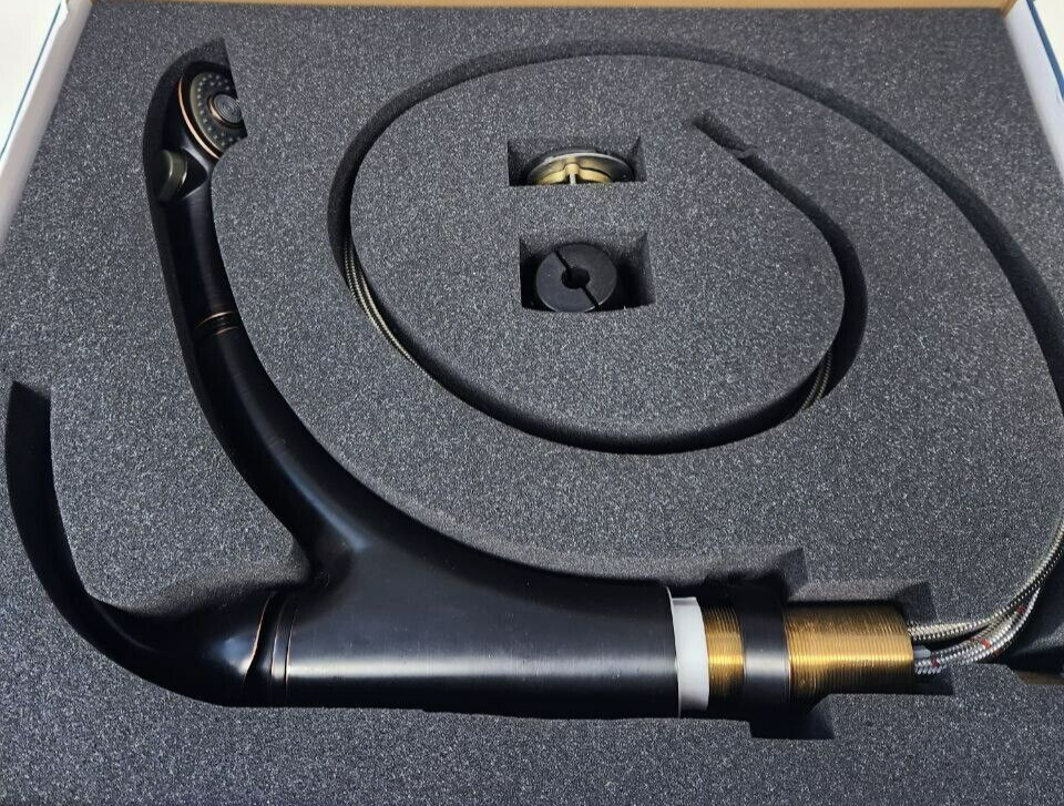 Sir faucet single handle pull out kitchen faucet 765-abr - new - 2/14/24#73