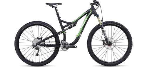 2014 Specialized Stumpjumper FSR Elite 29 Medium Blk/Grn/Wht NEW OLD STOCK