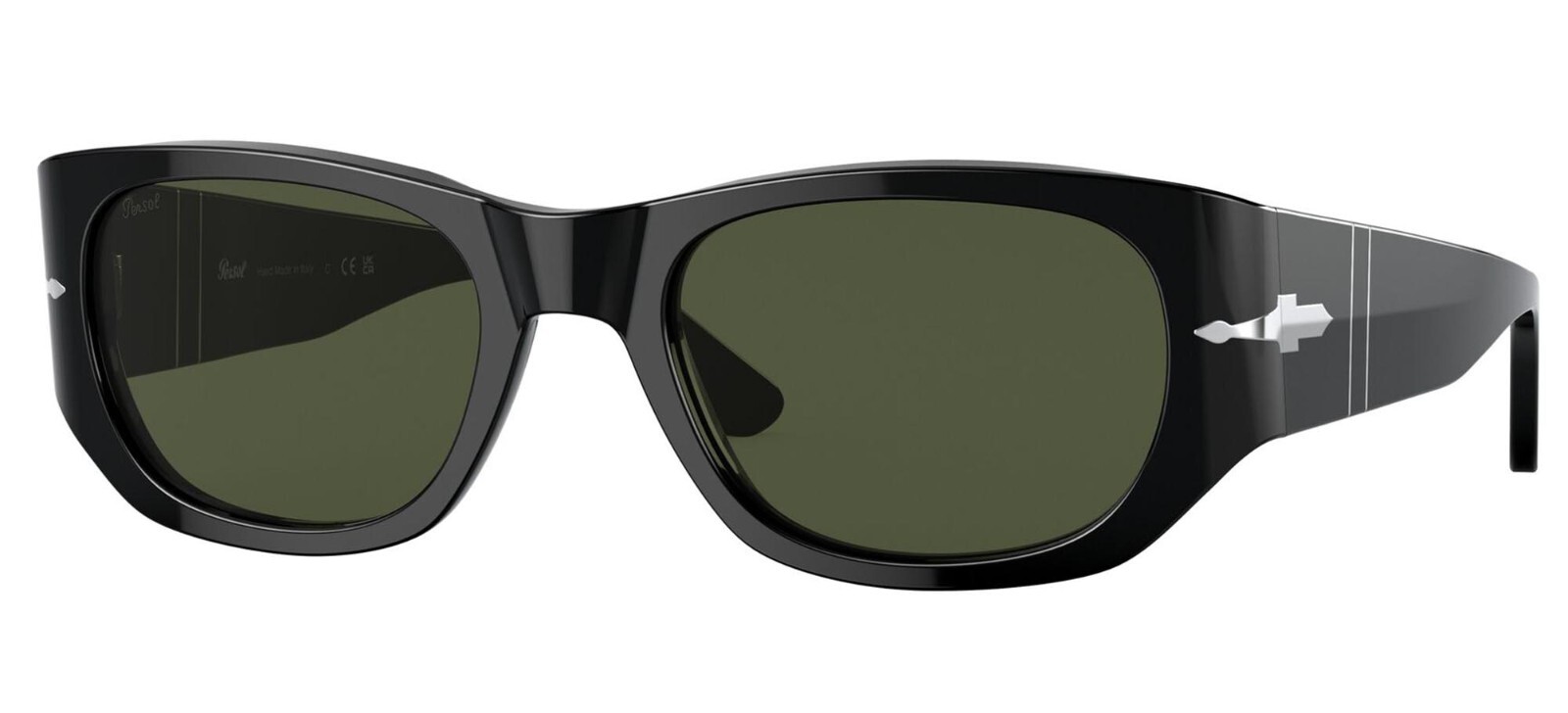 Persol PO 3307S Black/Green (95/31) Sunglasses | eBay