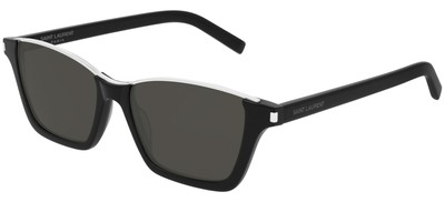 Pre-owned Saint Laurent Sl 365 Dylan Black/grey 53/17/140 Unisex Sunglasses