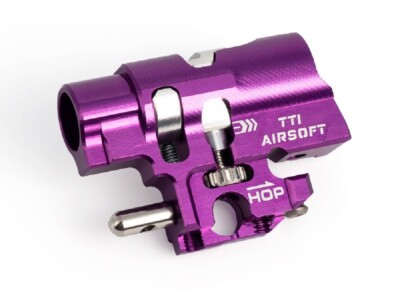 TTI AIRSOFT Infinity Hi-Capa (1911) One Piece Full CNC TDC Hop Up Chamber-Purple