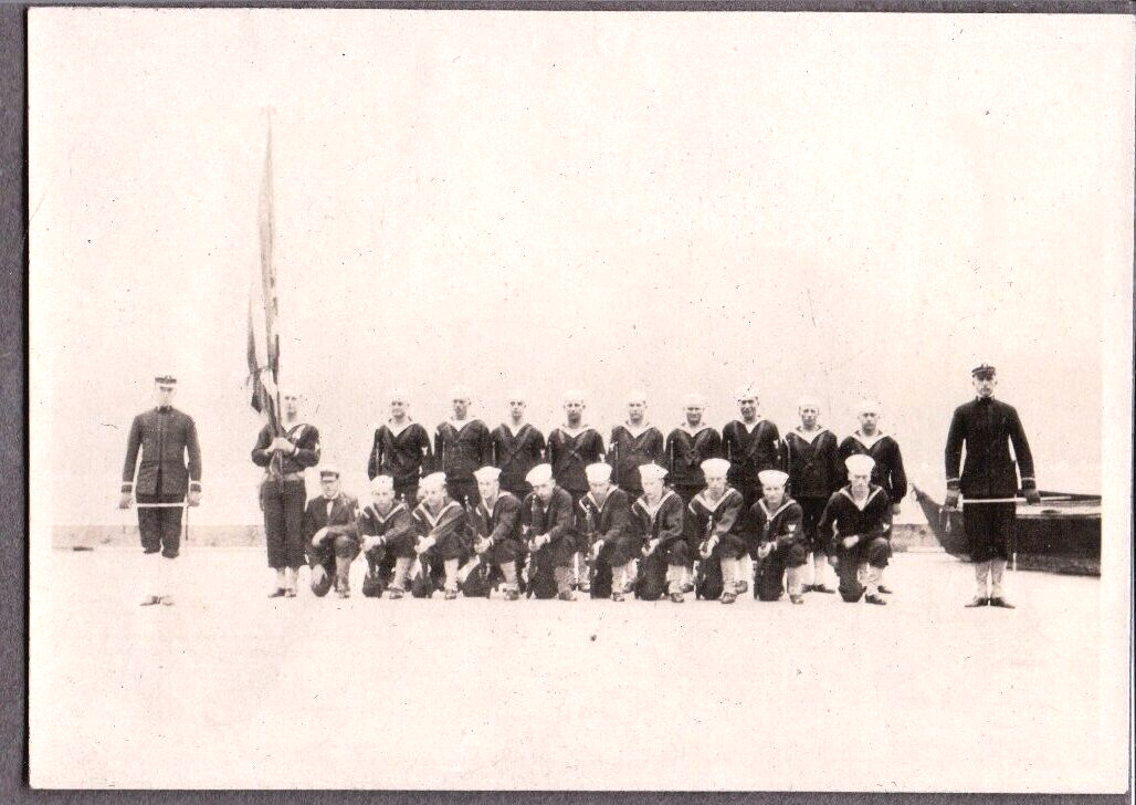 VINTAGE PHOTOGRAPH WW1 SAILORS NAVY SUB CHASER BOAT SC-309 VINTAGE PHOTOGRAPH WW1 SAILORS NAVY SUB CHASER BOAT SC-309