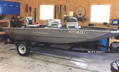 Alumnacraft Crappie Deluxe 16' 2014