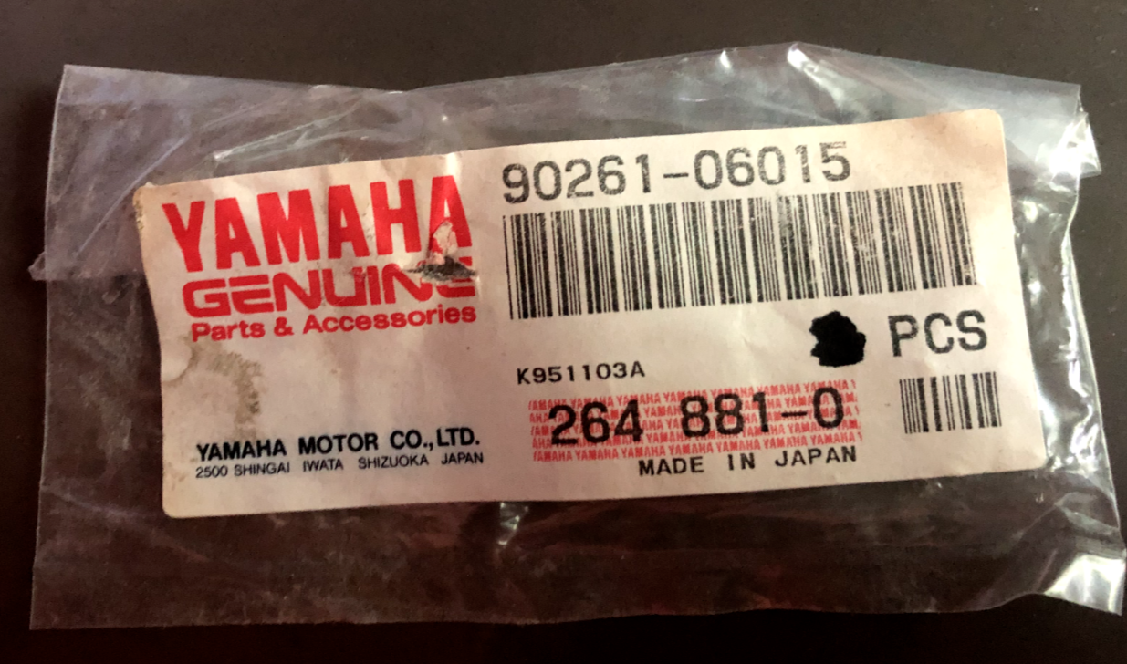 OEM NOS YAMAHA Countersunk Rivet ST 10.3Mm APEX NYTRO VMAX