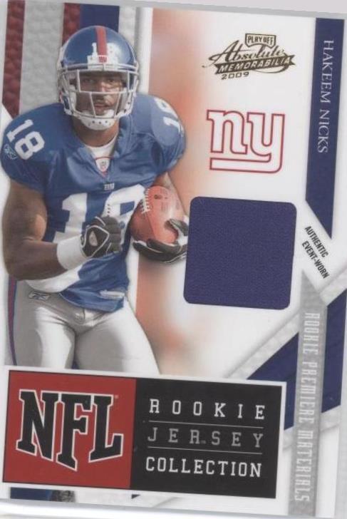 Playoff Absolute Memorabilia 2009 Hakeem Nicks #3