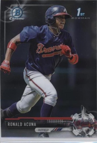 2017 Bowman - Ronald Acuña Jr. #BCP127