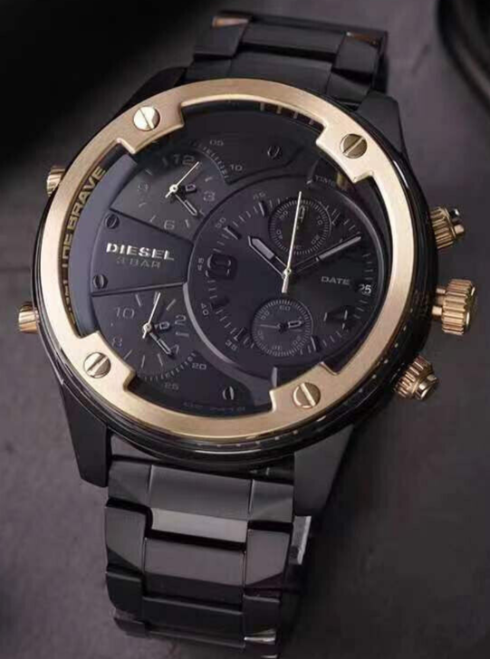 DIESEL DZ7408 ブラック/ 時計 💥⌚💥 Diesel DZ7418 Boltdown Chronograph Black-Tone