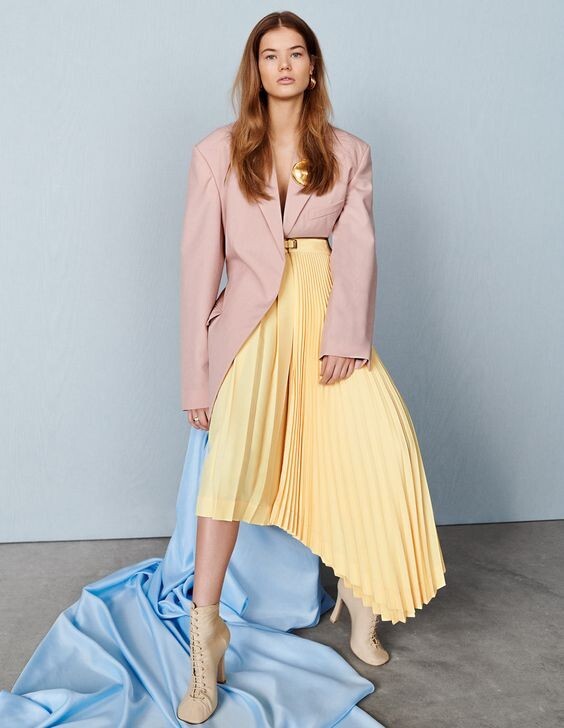 ジャケット・アウター CELINE by Phoebe Philo Crombie Coat 42 CÉLINE by Phoebe Philo grey coat fall 2010 - The AP Archive