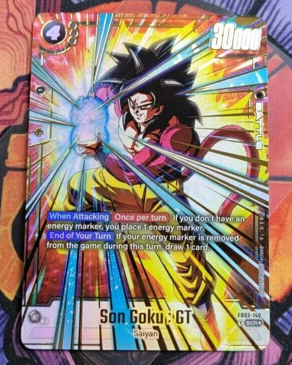 Son Goku : GT SCR Alt Art FB03-140 Dragon Ball Super Fusion