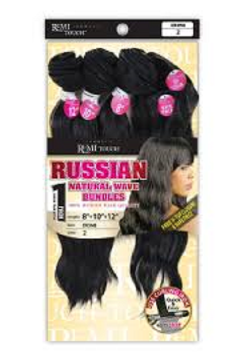 REMI TOUCH 3PCS-RUSSIAN Natural WAVE 8