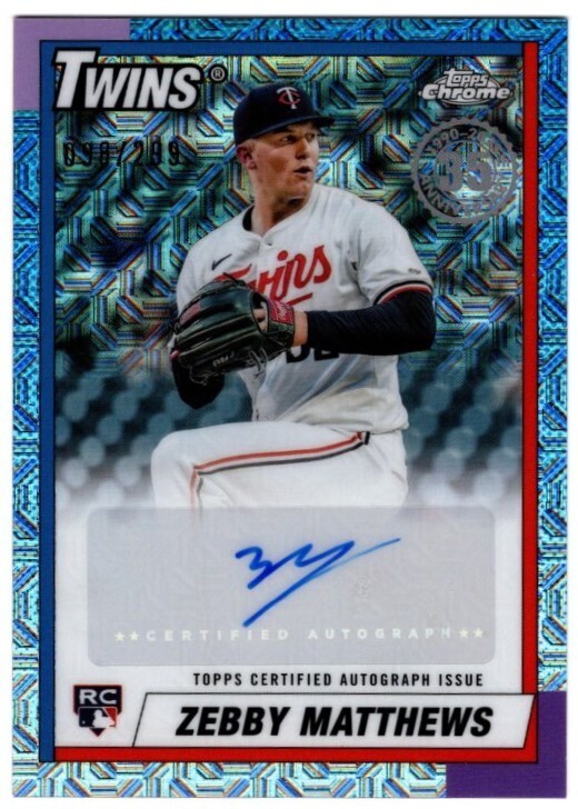 スポーツ選手 TOPPS rookie autograph 2024 Topps Chrome Update Rookie Autographs Red Wave