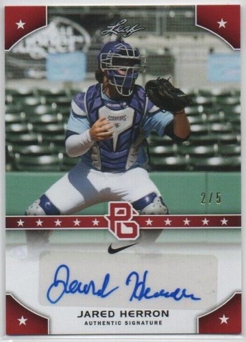 2015 Leaf Perfect Game National Showcase - Jared Herron #PG-JH1