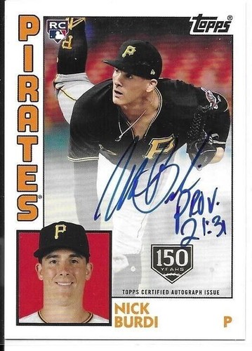 2019 Topps - Nick Burdi #84A-NB