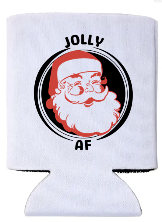 Christmas Holiday Funny Can Coolers Koozies Grinch Bougie Santa Snack Cake Party