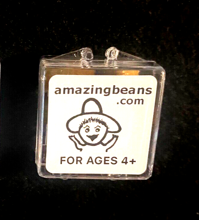 15 Mexican Jumping Beans. 3 Cases With 5 Beans In Each Case & Racing Game