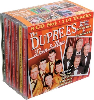 The DUPREES - Then & Now - 8 CD Set - NEW & SEALED