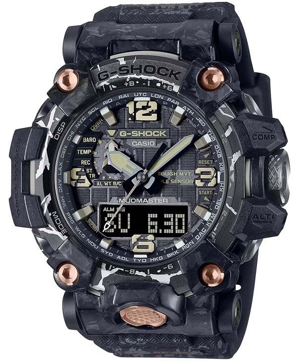 CASIO G-SHOCK Tough Solar MUD RESIST　ジーシ G-Shock GWGB1000 Mudmaster Master of G Ana-Digi Solar Black