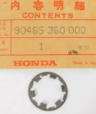 Genuine Honda Transmission Lock Washer CR125M CRF230 MT175 MT125 TLR200 Elsinore