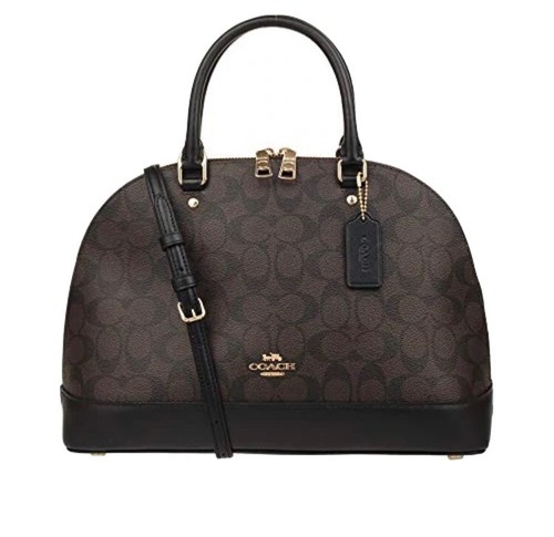 rough style bag／dark brown Leather bag with zip and inside lining. Dark brown super