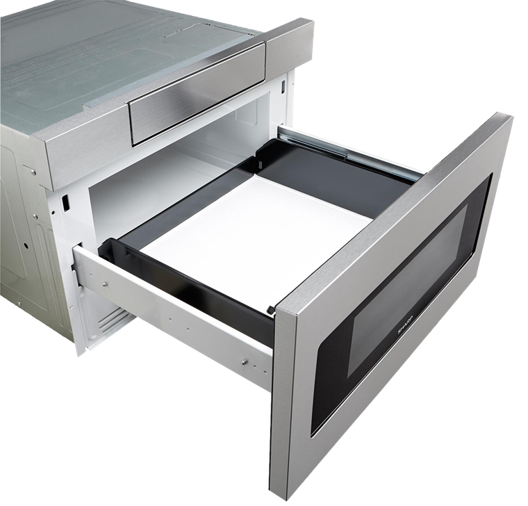 Sharp SMD2470AS Microwave Drawer Oven, 24-Inch 1.2 Cu. Feet, Stainless Steel