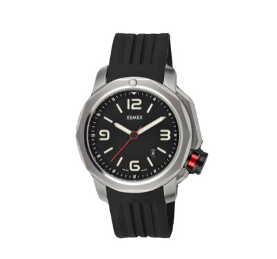 Pre-owned Xemex X-tide Automatic Watch Swiss Made Stainless Steel Model Ref. 22400.02