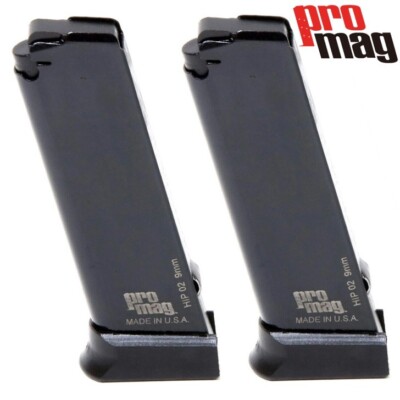 2 - Hi-Point Model C 9mm 8 Round Magazine Blued Steel 8rd Mag HIP 02 by ProMag