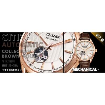 Pre-owned Citizen Collection Nh9112-19a Mechanical Japan Import