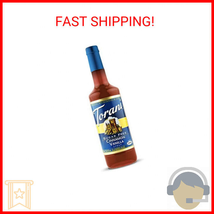 Da Vinci SUGAR FREE Vanilla Syrup with Splenda, 750 ml