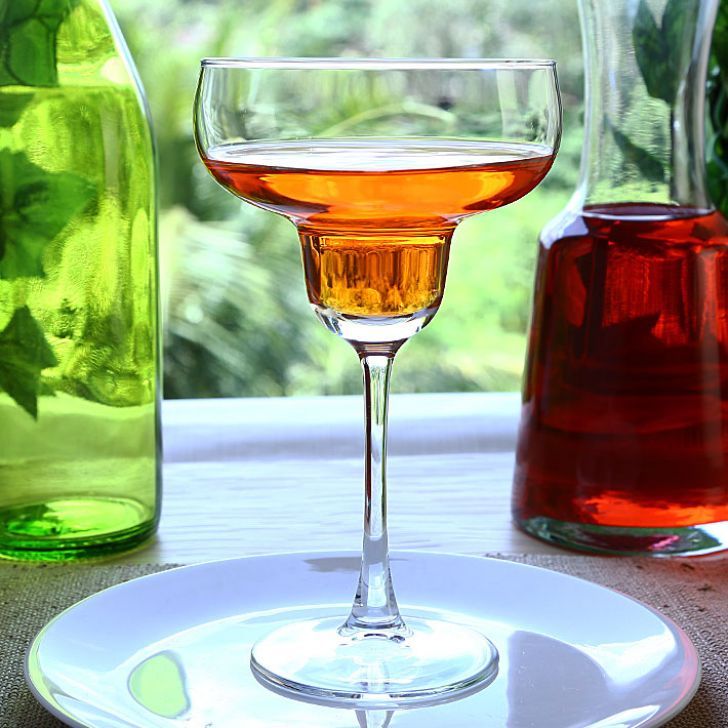 12  x Margarita Gläser Glas Schalen Cocktailglas Sektglas 