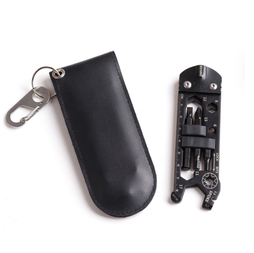 Stainless Steel Pocket EDC Gear Multi Tool Wrench Screwdriver Keychain Gadget
