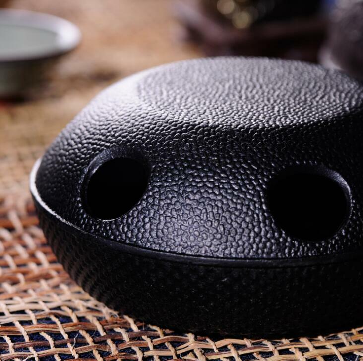 1pc Retro Cast Iron Tea Warming Stove Teapot Warmer for Tea Drinking