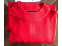 Brand new without tags red Papaya Classic label size 16 100% acrylic ladies' jumper