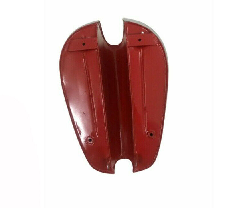 For Panther M100 600cc Red Painted Chrome Gas Fuel Petrol Gas Tank 1947-1953 
