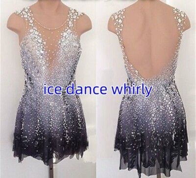 270 Women girls Ice Figure Skating Dress Figure skating Dress  For Competition