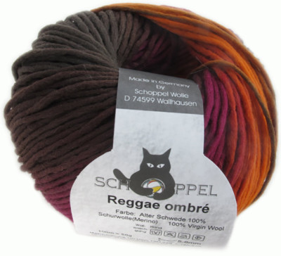 159  / KG) Schoppel Wool 50g Reggae Ombre 2199 Alter Swede
