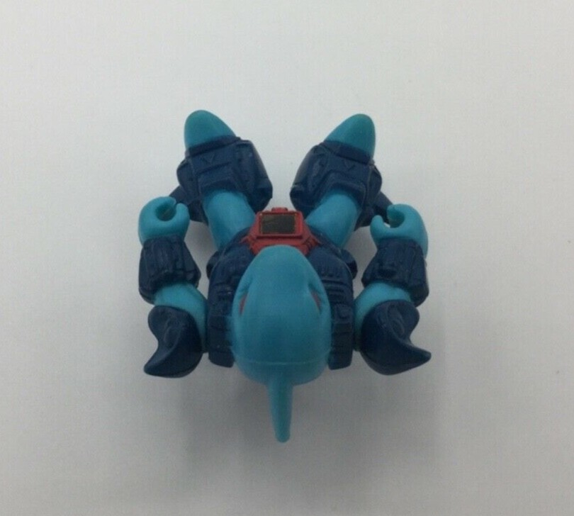 Excellent!!! Battle Beasts #20 Sawtooth Shark w Rub (Wood).  Hasbro Takara Beast