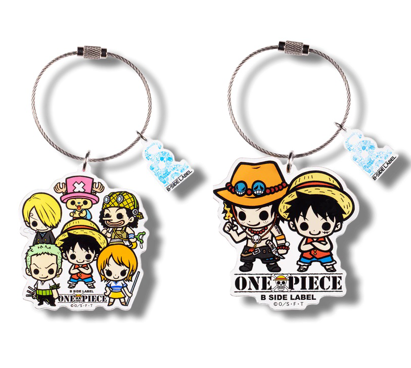 One Piece Key ring Luffy&Ace Zoro 2 Type japan Only limited NEW B