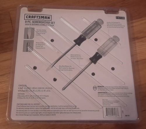 Craftsman 8 Piece Phillips and Slotted Set 9-47136