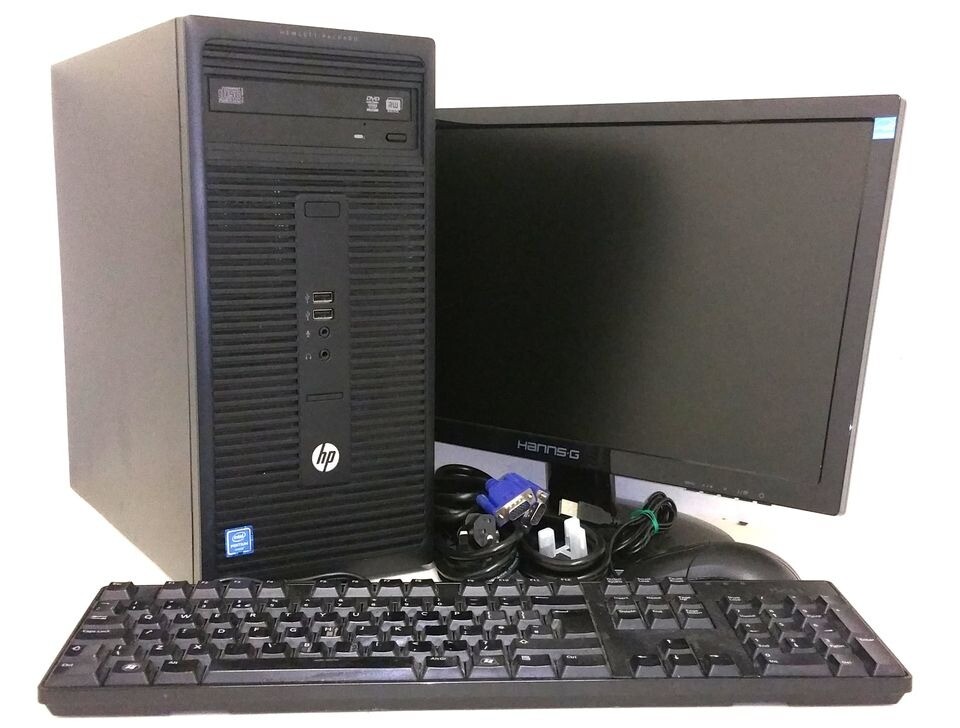 HP 280 G1 MT Intel Pentium G3250 3.20GHz 4GB Ram 500GB HDD PC Computer