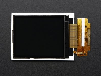 1.8'' SPI TFT display, 160x128 18-bit color - ST7735R driver