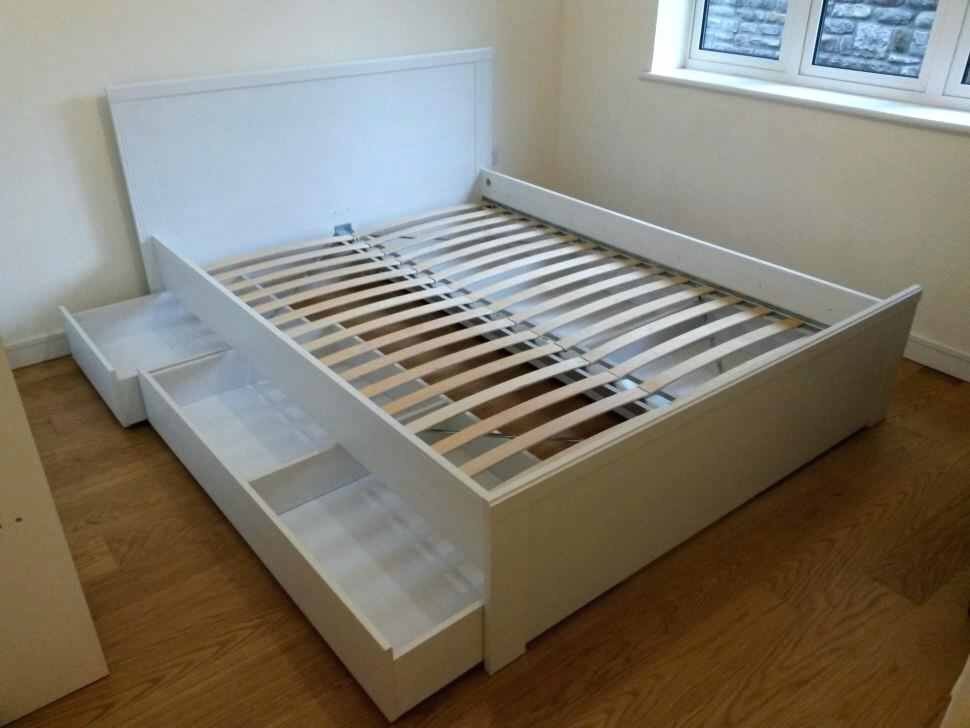 New Concept Bc888 F2041 Ikea Queen Size Bed With Drawers