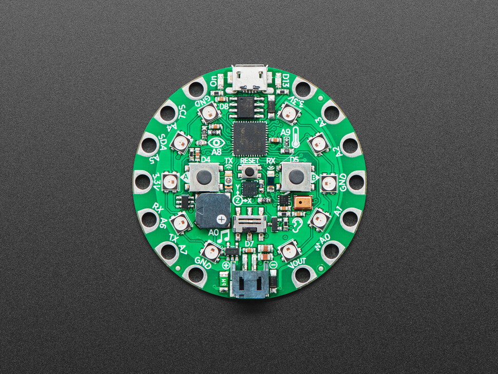 Adafruit sensor h. Adafruit circuit playground. vsc8211 circuit. circuit playground.