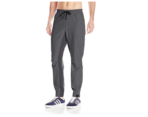 

Мужские брюки-джоггеры Adidas Standard 1 Tech, черные с меланжем, Черный