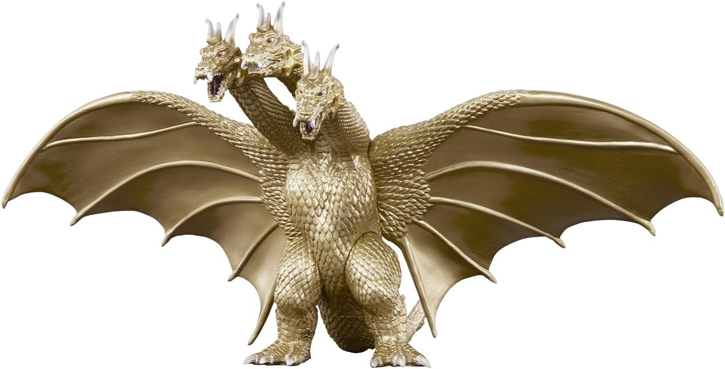 BANDAI Movie Monster Series KING GHIDORAH 2001 Vinyl Figure