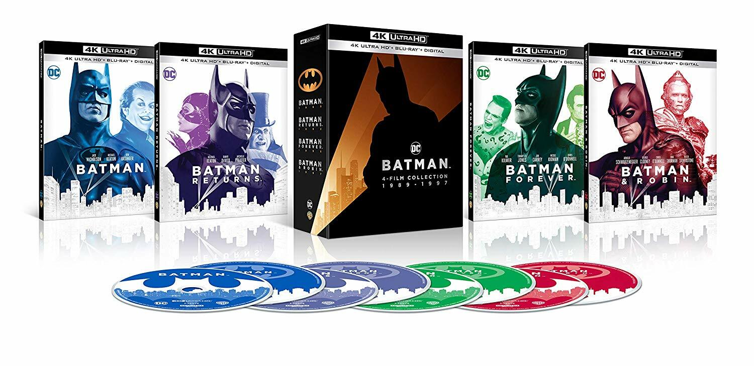 バットマン＆ロビン スチールブック 4K UHD + Blu-ray Batman & Robin (4K UHD + Blu-ray) Steelbook – Bluraymania