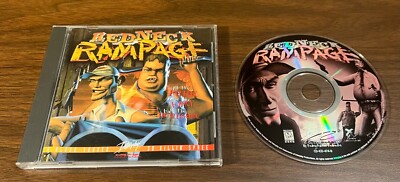 Redneck Rampage (PC, 1996, Interplay) JEWEL CASE- complete w/ disc, inlay
